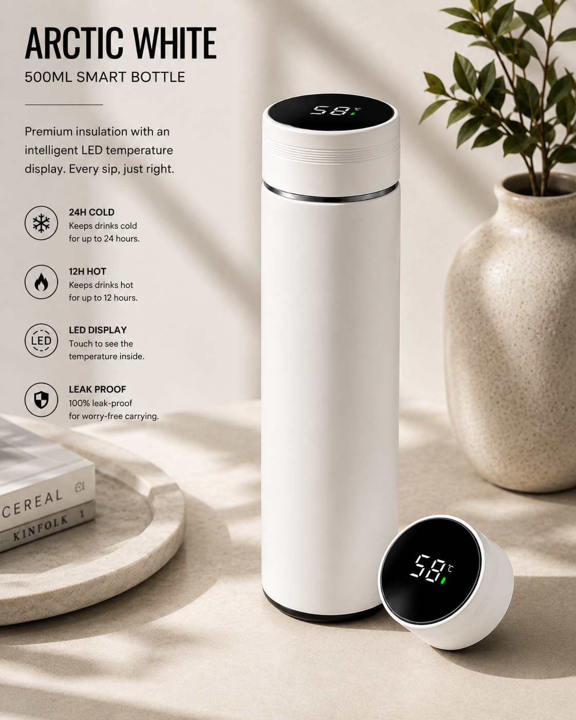 Tempra™ Smart Temperature Bottle