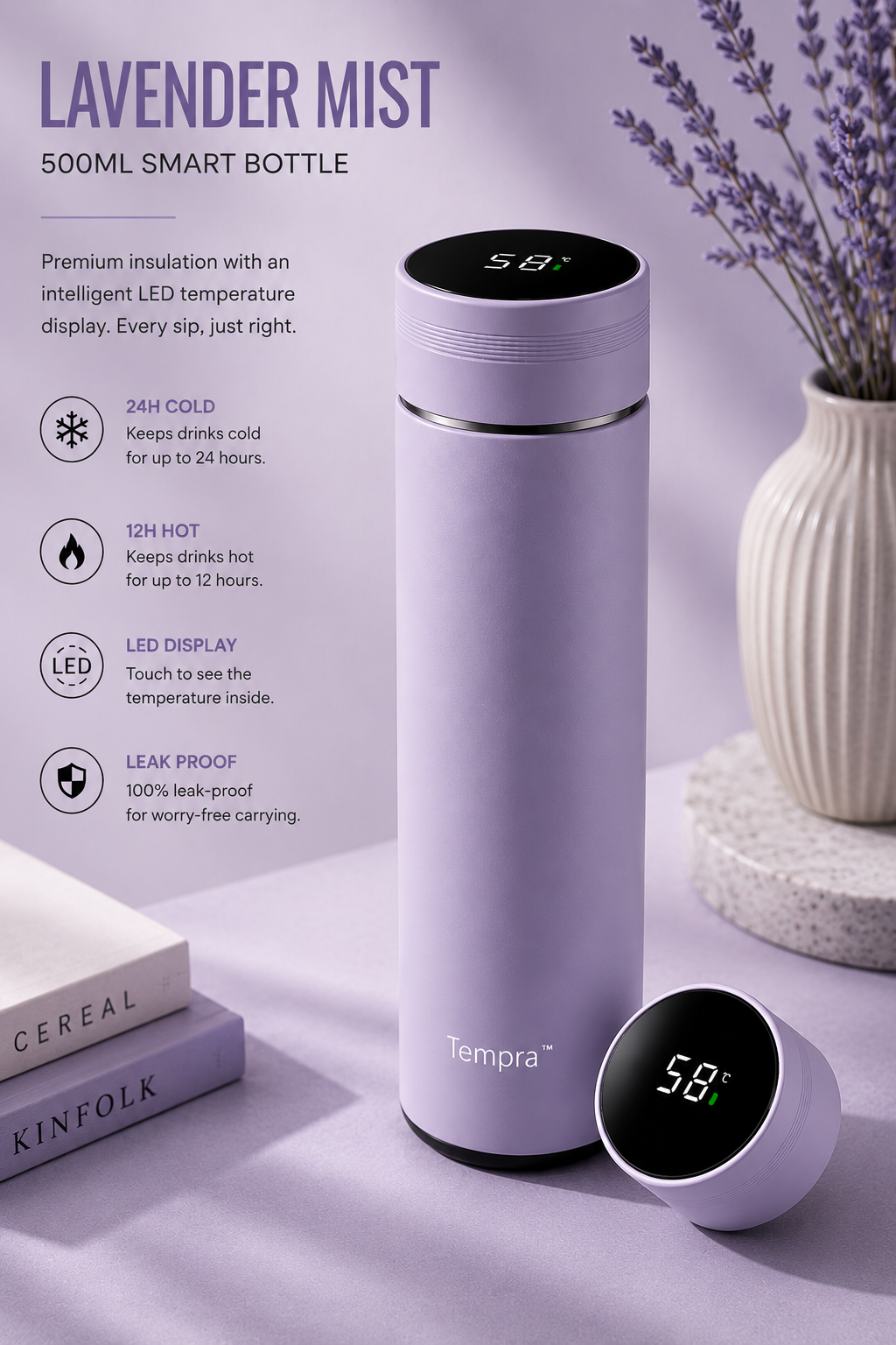 Tempra™ Smart Temperature Bottle