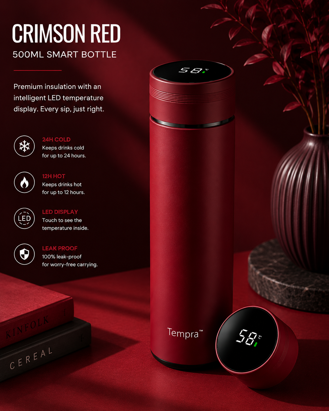 Tempra™ Smart Temperature Bottle