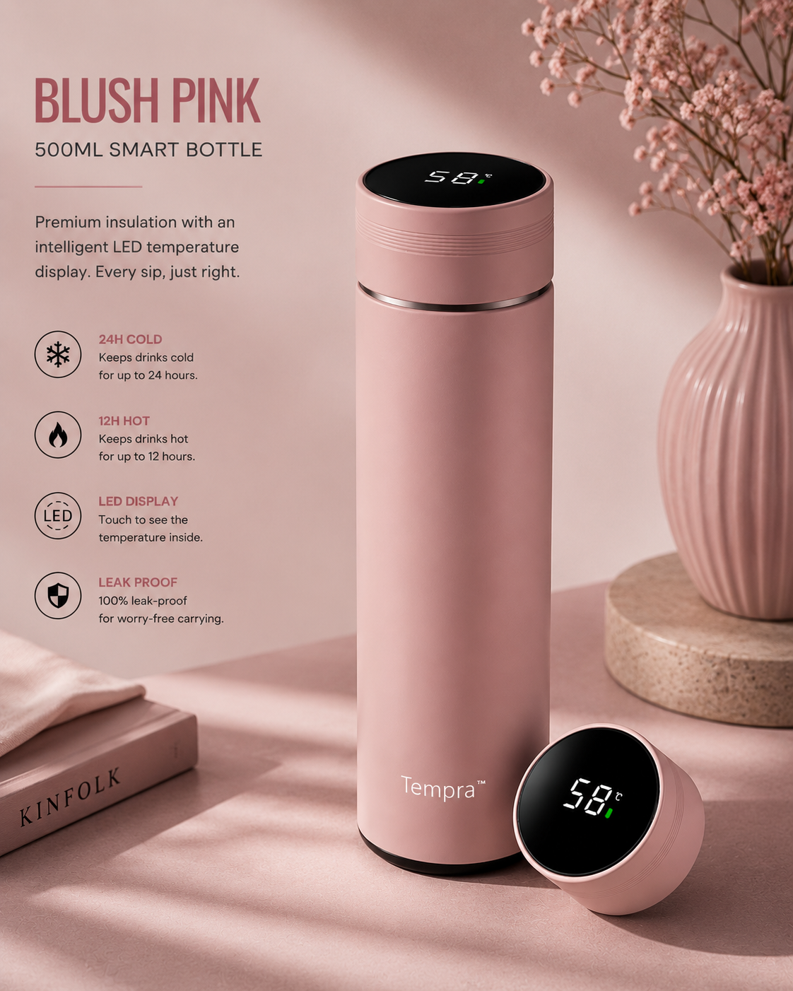 Tempra™ Smart Temperature Bottle