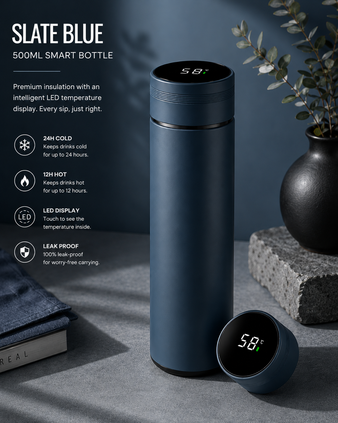Tempra™ Smart Temperature Bottle